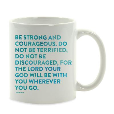 Ceramic Mug Bible Verse Josh 1:9 Image 2