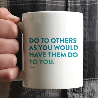 Ceramic Mug Bible Verse Luke 6:31 Image 1