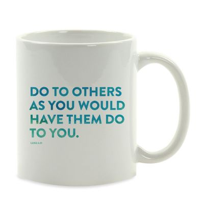 Ceramic Mug Bible Verse Luke 6:31 Image 2