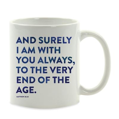 Ceramic Mug Bible Verse Matt 28:20 Image 2