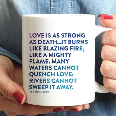 Ceramic Mug Bible Verse Song 8:16 Image 1
