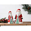 Ceramic Santa Tea Light Holder 10.25"H Image 2