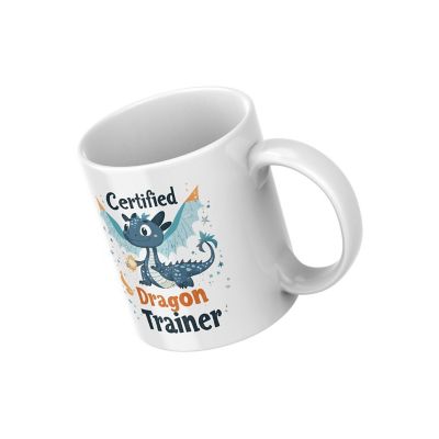 Certified Dragon Trainer Mug by Dancing Littles Jungle Image 1
