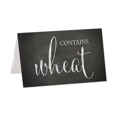 Chalkboard Food Tent Kosher Halal Image 1