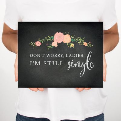 Chalkboard Pink Coral Single 8.5x11 Image 2
