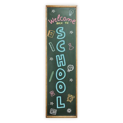 Chalkboard Vertical Welcome - 13 x 48 Inch Image 1