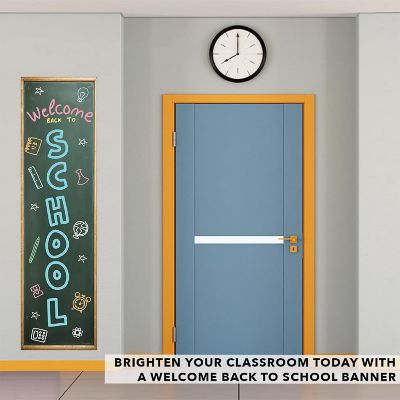 Chalkboard Vertical Welcome - 13 x 48 Inch Image 2