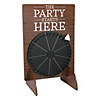 Chalkboard Wedding Spinner Wheel Image 1