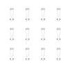 Champagne Flute 4.5" Cookie Cutters Image 1