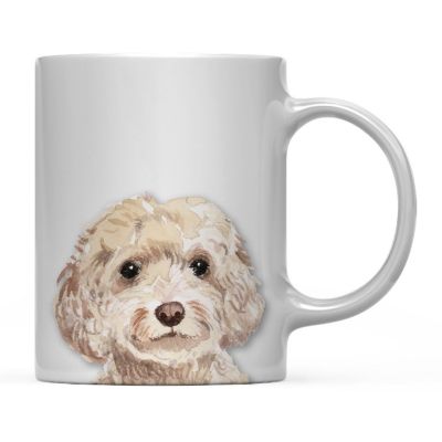 Champagne Tan Cockapoo Ceramic Mug Image 2