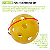 Champion Sports Plastic Baseballs, 6 Per Set, 3 Sets Image 1