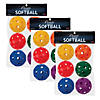 Champion Sports Plastic Softballs, 6 Per Set, 3 Sets Image 1