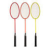 Champion Sports Tempered Steel Badminton Racket Set Image 1