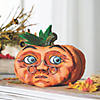 Character Pumpkin with Glasses Halloween Decoration Image 1