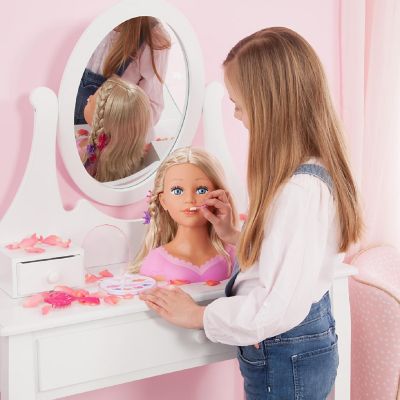 Charlene Super Model Blonde Styling Head W/ Makeup Image 3