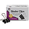 Charles Leonard Binder Clips, Medium, 5/8" Capacity, 12 Per Box, 24 Boxes Image 1