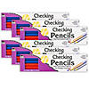 Charles Leonard Combination Checking Pencils, Red/Blue, 12 Per Box, 6 Boxes Image 1