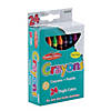Charles Leonard Crayons, Assorted Colors, 24 Per Box, 24 Boxes Image 1