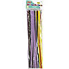 Charles Leonard Creative Arts Chenille Stems, 4 mm/12", Assorted Colors, 100 Per Pack, 12 Packs Image 1