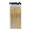 Charles Leonard&#174; Creative Arts Long Handle Easel Brushes, 1/2" Wide, 48 count Image 1