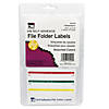 Charles Leonard File Folder Labels, Assorted, 248 Per Pack, 12 Packs Image 1
