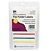 Charles Leonard File Folder Labels, Assorted, 248 Per Pack, 12 Packs Image 1