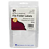 Charles Leonard File Folder Labels, White, 248 Per Pack, 12 Packs Image 1
