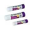 Charles Leonard Glue Stick Classpack, .28 oz., White, 30 Per Pack, 2 Packs Image 1