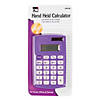 Charles Leonard Primary Calculator Single 8 Digit Display, Pack of 6 Image 1