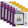 Charles Leonard Sheet Protectors, Economy Weight, Letter Size, Clear, 50 Per Box, 5 Boxes Image 1