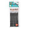 Charles Leonard&#174; Water Color Paint Brushes, # 6, Camel Hair, Black Handle, 72 count Image 1