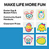 Charming Easter Glitter Temporary Tattoos - 72 Pc. for Festive Fun Image 3