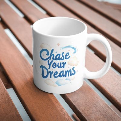 Chase Your Dreams Mug by Dancing Littles Jungle Image 2