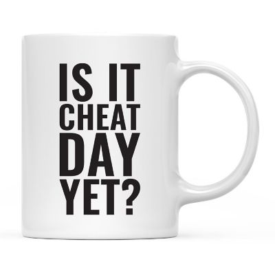 Cheat Day Yet? Ceramic Mug Image 2