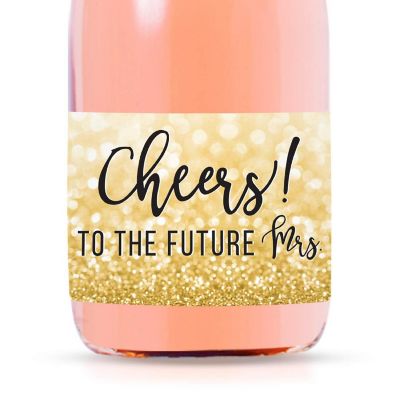 Cheers Future Mrs Gold Glitter 20pk Image 1
