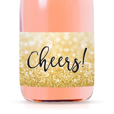 Cheers Gold Glitter 20pk Image 1