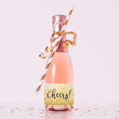 Cheers Gold Glitter 20pk Image 2
