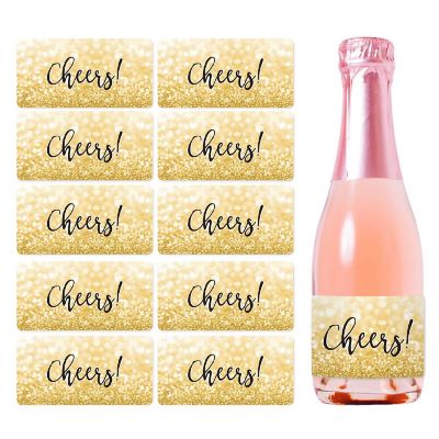 Cheers Gold Glitter 20pk Image 3