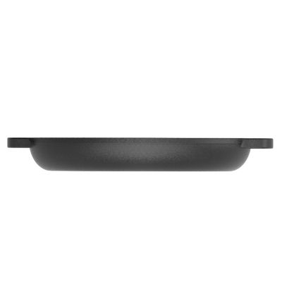 Chef Pomodoro -  12", Cast Iron Pizza Pan, Pre-Seasoned Skillet with Handles Image 1