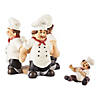 Chef Wine Bottle Holder  7X6X6.5" Image 1