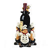Chef Wine Bottle Holder  7X6X6.5" Image 1