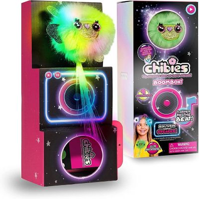 Chibies Boom Box Billi Llama Fluffy Lights to Beats Speaker Music Interactive Toy WOW! Stuff Image 1