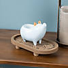 Chic Pig Planter (Set Of 4) 6"L X 4.5"H Resin Image 1