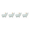 Chic Pig Planter (Set Of 4) 6"L X 4.5"H Resin Image 2