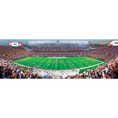 Chicago Bears - 1000 Piece Panoramic Jigsaw Puzzle - Center View Image 2