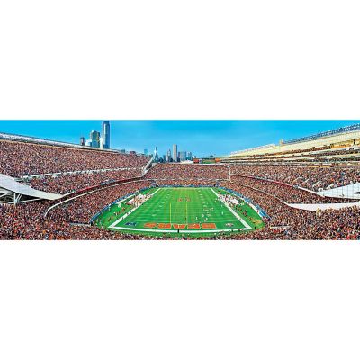 Chicago Bears - 1000 Piece Panoramic Jigsaw Puzzle - End View Image 2