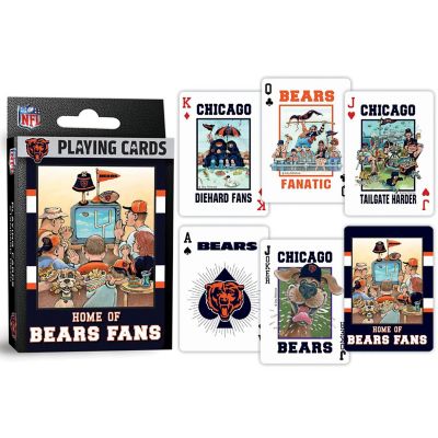 Chicago Bears Fan Deck Playing Cards - 54 Card Deck Image 3