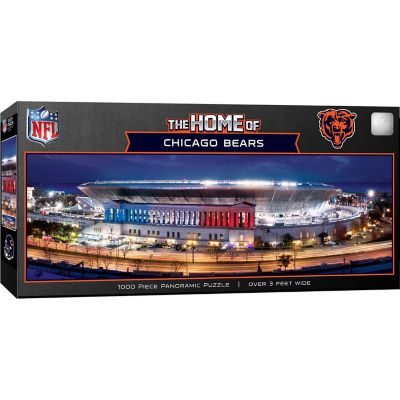Chicago Bears - Stadium View 1000 Piece Panoramic Jigsaw Puzzle Image 1