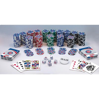 Chicago Cubs 300 Piece Poker Set Image 2