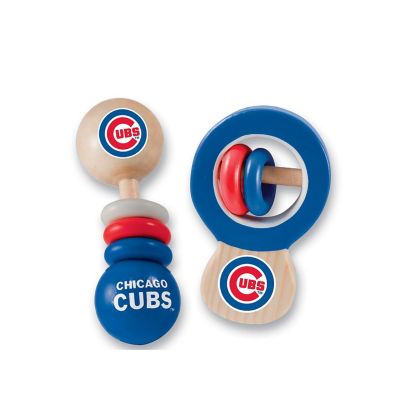 Chicago Cubs - Baby Rattles 2-Pack Image 1